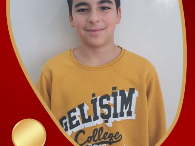 MİLLİ TEKNOLOJİ HAMLESİ DENEYAP TEKNOLOJİ ATÖLYELERİNE KATILMA HAKKI KAZANAN ÖĞRENCİMİZ ÇAĞAN DORUK ERSOY'U TEBRİK EDERİZ!